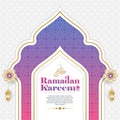 Elegant Ramadan Kareem Background, for poster, frame concept, flyer, poster