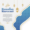 Elegant Ramadan Kareem Background, for poster, frame concept, flyer, poster