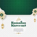 Elegant Ramadan Kareem Background, for poster, frame concept, flyer, poster