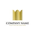 Elegant real estate logo design vector template illustration. premium building, business, finance, company, corporate, residential Royalty Free Stock Photo