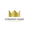 Elegant real estate logo design vector template illustration. premium building, business, finance, company, corporate, residential