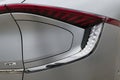 Rear light on modern korean battery electric compact crossover SUV car KIA EV6 GT Line.