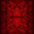 Elegant red background pattern Royalty Free Stock Photo