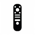 Elegant Remote Control Icon With Minimalist Silhouette Royalty Free Stock Photo