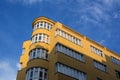 Elegant residential building made in functionalist architectural style Royalty Free Stock Photo