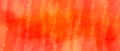 Elegant rich orange red watercolor painted design on watercolor textured paper in elegant glamour paper