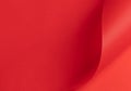 Elegant scarlet red paper background with a rich, vibrant gradient. Smooth texture and subtle shadow