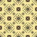 Elegant seamless pattern in royal style