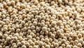 Elegant Silhouette of White Peppercorns A CloseUp Study of Culinary Texture and Design Featuring a Minimalist Approach Royalty Free Stock Photo