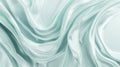 Elegant silky mint green fabric texture background