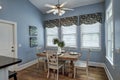 Elegant but simple diningroom with table and chairs Royalty Free Stock Photo