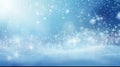 Elegant snow banner glistening under the winter sun. AI Generated