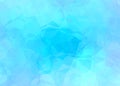 Elegant soft violet blue polygonal and triangle shapes layered