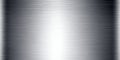 Elegant and Sophisticated Silver Brushed Metal Surface Texture Pattern with Light Reflection Effects Royalty Free Stock Photo