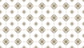 Seamless geometric diamond pattern in earthy brown, beige, and olive tones for textiles and decor. Royalty Free Stock Photo
