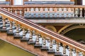 Elegant Staircase at the Iowa State Capitol Royalty Free Stock Photo