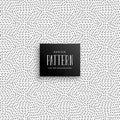 Elegant subtle line dots pattern background