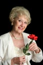 Elegant Successful Senior Lady Royalty Free Stock Photo