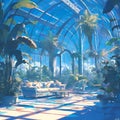 Elegant Sunroom: Indoor Garden Paradise