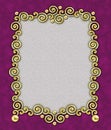 Elegant Swirl Frame 3 Royalty Free Stock Photo