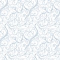 Elegant Swirl Seamless Pattern.