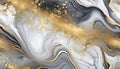 Elegant texture of light gray and blue marble background with gold. Royalty Free Stock Photo