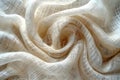 Elegant Threaded Linen Waves with Soft Texture. Concept Linen Fabric, Elegant Decor, Textured