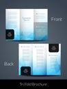 Elegant Tri Fold brochure design template