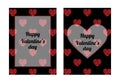 Elegant Valentine`s day card design