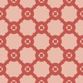 Elegant vector geometric seamless pattern with grid, net, lathing