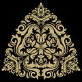 Elegant Vector Ornament in the Style of Barogue