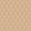 Art deco golden beige white pattern. Vector art.