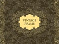 Elegant vintage card Royalty Free Stock Photo