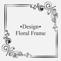 Luxury ornamental frames Royalty Free Stock Photo