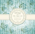 Elegant vintage invitation