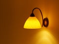 elegant wall lamp Royalty Free Stock Photo