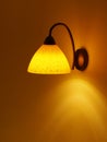 elegant wall lamp Royalty Free Stock Photo