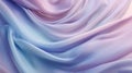 Elegant Wavy Silk Fabric Texture in Pastel Colors