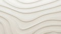 Elegant Wavy Surface Background Cream White Ripple Texture Minimalist Abstract Pattern Render Royalty Free Stock Photo