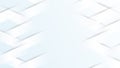 Elegant white background with diagonal 3d shape design Royalty Free Stock Photo