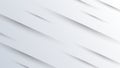 Elegant white background with diagonal 3d shape design Royalty Free Stock Photo