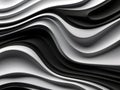 White and black wave art Royalty Free Stock Photo