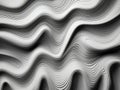 White and black wave art Royalty Free Stock Photo