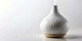 Elegant White Ceramic Vase Diffuser A Modern Home Fragrance Solution for a Stylish Space Royalty Free Stock Photo