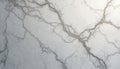 Elegant white marble texture with grey veining creating abstract natural pattern. Clean surface ideal for minimalist design Royalty Free Stock Photo