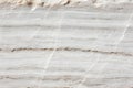 Elegant White Marble Texture with Horizontal Stripes for Natural Stone Surface Design Inspiration Royalty Free Stock Photo