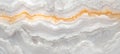 Elegant White Onyx Texture with Amber Veins for Interior Design and Wall Art Material Usage Royalty Free Stock Photo