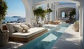 Elegant White Villa with Pool and Ocean View