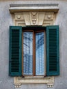 An elegant window portal.