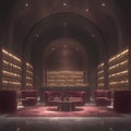 Elegant Wine Cellar Lounge
